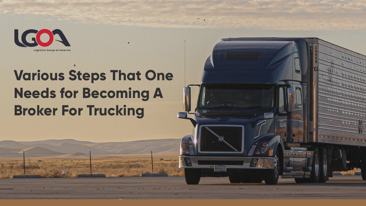Becoming a broker for trucking