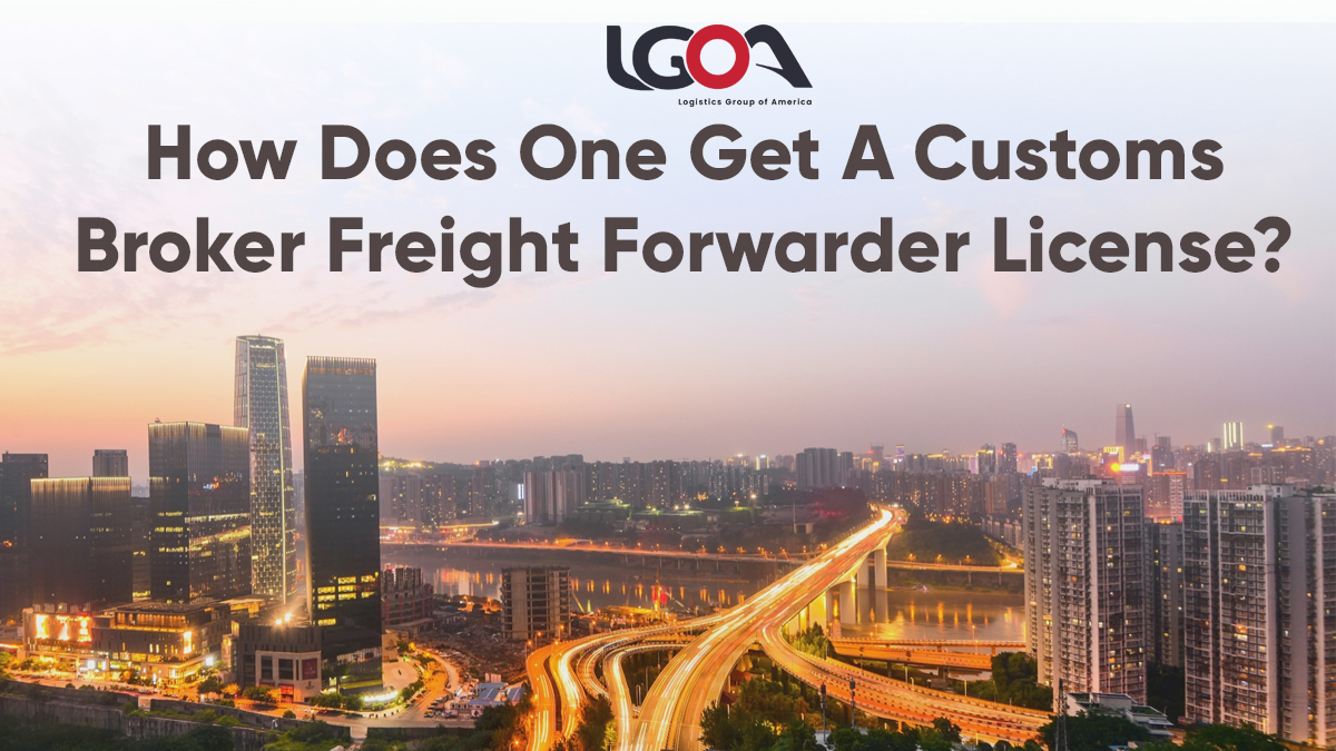 Customs broker freight forwarder
